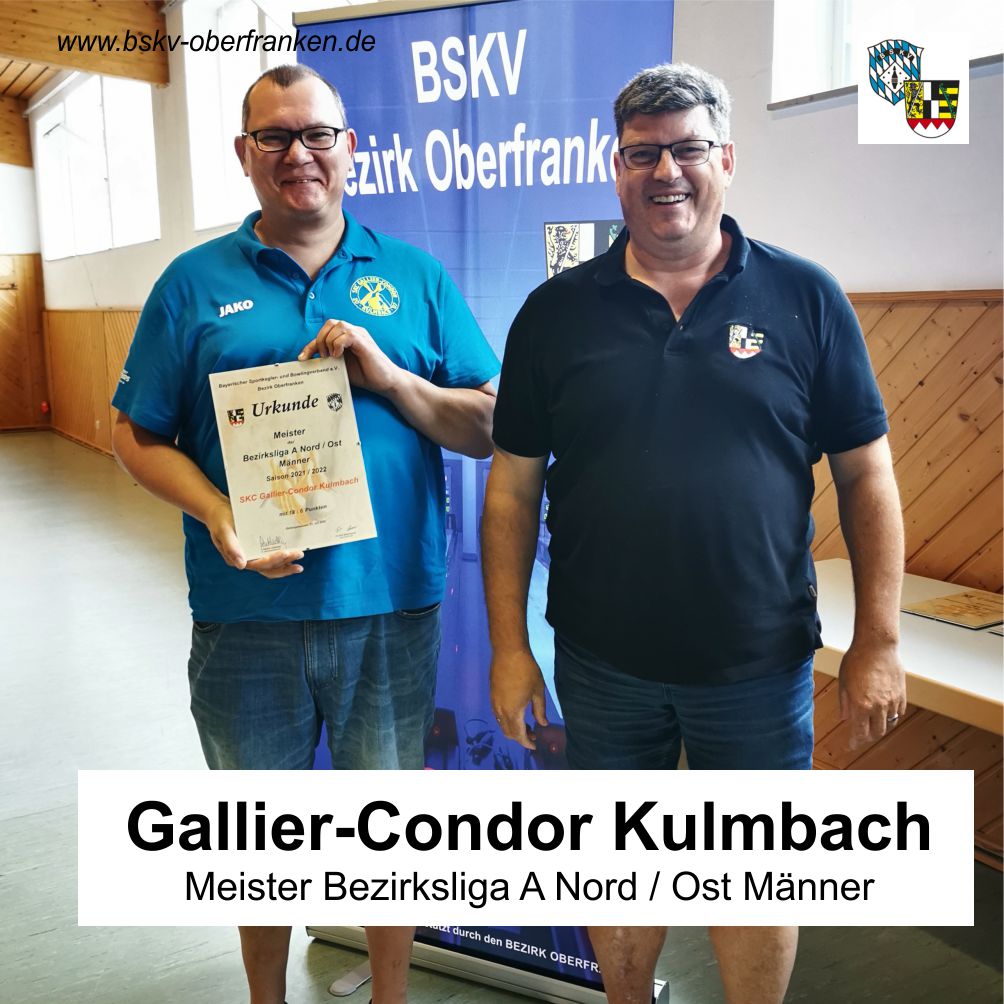 BezL A Nord Ost Maenner Gallier Condor Kulmbach
